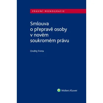 Smlouva o přepravě osoby v novém…