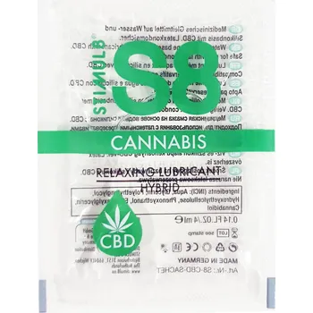 Lubrikační gel Stimul8 Lubrikant S8 Hybrid Cannabis Sachet 4ml