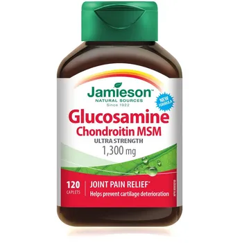 Kloubní výživa Jamieson Glucosamine Chondroitin MSM 120 tbl.