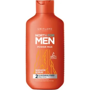 Sprchový gel Oriflame North for Men PowerMax Peelingový sprchový gel 250 ml