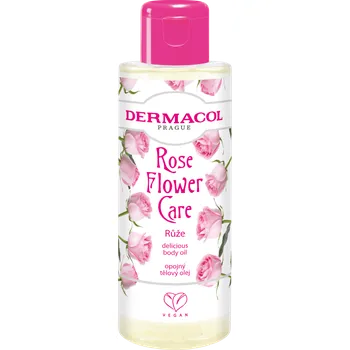 Tělový olej Dermacol Flower Care tělový olej růže 100 ml