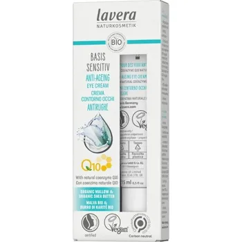 Pleťový krém lavera Basis Sensitiv Anti-Ageing Oční krém s Q10, 15ml