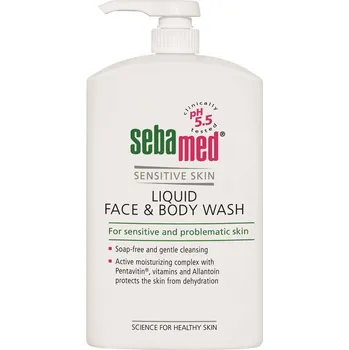 Sprchový gel SebaMed Classic Liquid Face And Body Wash 1 l
