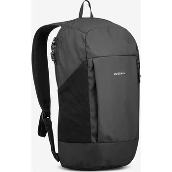 Sportovní taška QUECHUA Turistický batoh NH 100 Arpenaz 10 l ČERNÁ