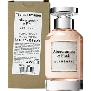 Dámský parfém Abercrombie & Fitch Authentic Parfémovaná voda EDP - Tester, 100ml, dámske