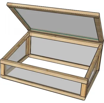 Skleník Pařeniště LANITPLAST NATUR 80/60 (S7257) LG2387