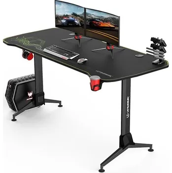 Ultradesk Grand žlutý/zelený XXL
