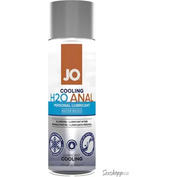 Lubrikační gel Vodní anální lubrikační gel System JO Cooling H2O Anal – chladivý, 120 ml