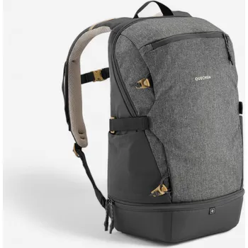 Sportovní taška QUECHUA Turistický batoh NH 500 Arpenaz 20 l 20 LITRŮ ČERNÁ