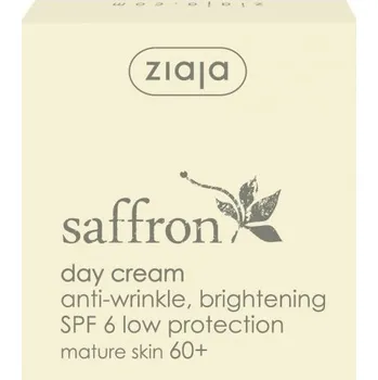 Pleťový krém Ziaja Saffron protivráskový rozjasňující krém 60+ 50 ml