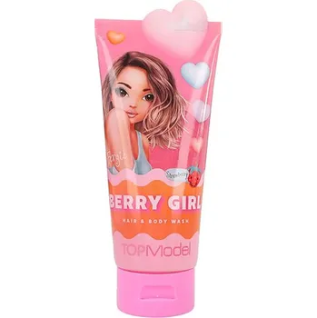 Sprchový gel Šampon a sprchový gel v jednom Top Model Fergie, růžový
