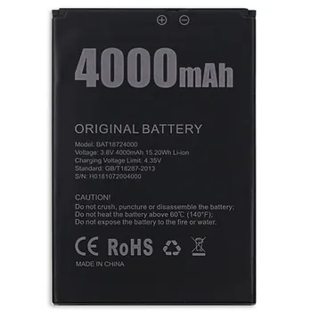 Baterie pro mobilní telefon Originální Doogee BAT18724000