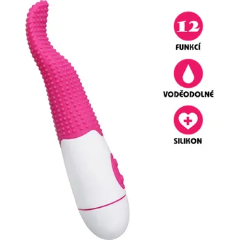 Vibrátor VšeNaSex.cz Silikonový vibrátor Silicone Tongue