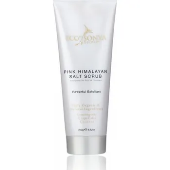 Tělový peeling Scrub na tělo s růžovou himálajskou solí Eco by Sonya 250g