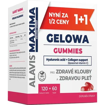 Kloubní výživa Alavis Maxima Gelowa Gummies 120 tbl. + 60 cps.