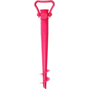 Slunečník Hesperide Stojan na plážový slunečník, plast, 42 cm, růžový