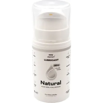 Lubrikační gel Sexy Elephant Natural lubrikační gel 15 ml