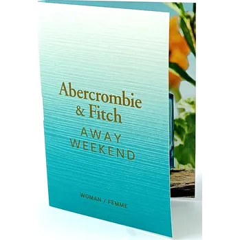 Dámský parfém Abercrombie & Fitch Away Weekend parfémovaná voda pro ženy 2 ml s rozprašovačem, vialka