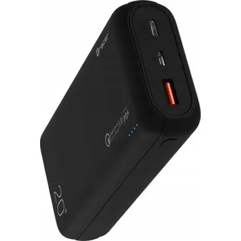 Powerbanka Powerbanka Tracer 20000 mAh černá