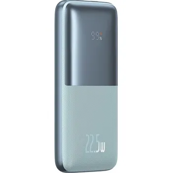 Powerbanka Baseus Powerbank 10000 mAh + kabel USB A na Type C Pd Qc3.0 3A 22,5W Ppbd040003 Blue