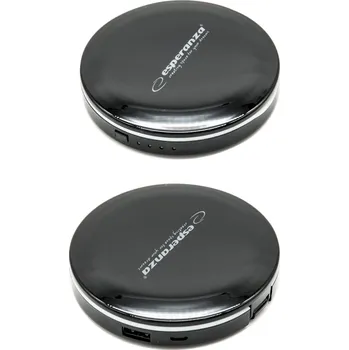 Powerbanka Powerbanka Esperanza 3000 mAh černá