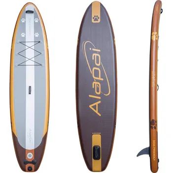 Paddleboard Alapai - DOG JEDNOVRSTVÝ PADDLEBOARD 350 CM - PRO JEZDCE I PSA DOG350-BRUNI