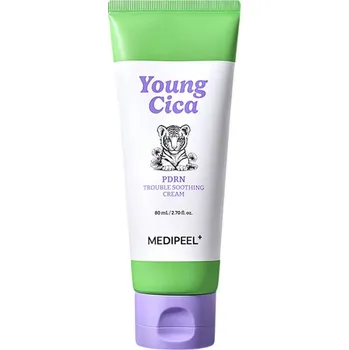 Pleťový krém Medi-Peel MEDIPEEL – Young Cica PDRN Trouble Soothing Cream – Zklidňující krém s centellou a PDRN – 80 ml