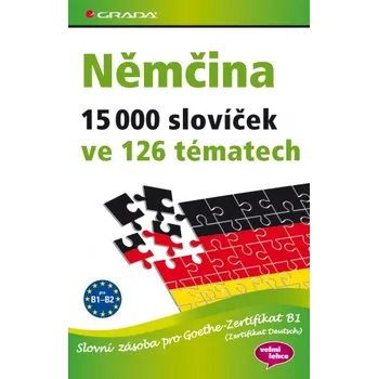 Němčina 15 000 slovíček ve 126 tématech…